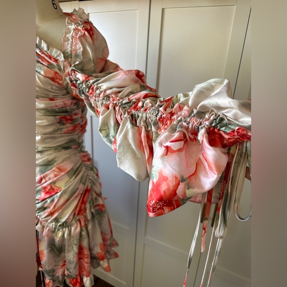 Donnèe Par Dieu Floral Long Sleeve Dress - Picture 5 of 7